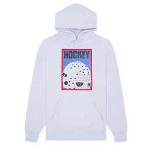 Light Gray Hockey Mask Hoodie